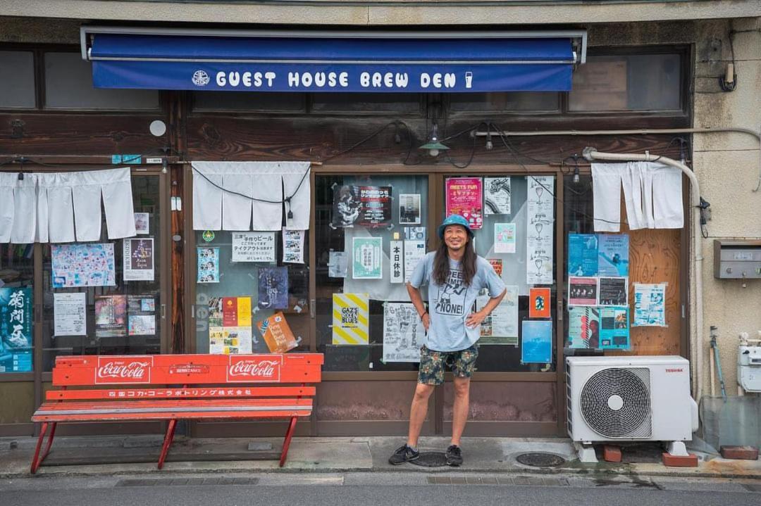 Bakushuku Den Guest House Brew 마쓰야마 외부 사진