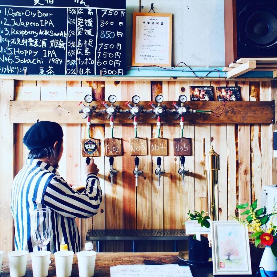 Bakushuku Den Guest House Brew 마쓰야마 외부 사진